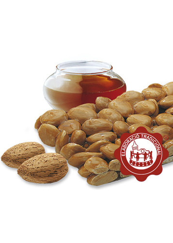 Turrón de crocant con almendras (almendras 64%). Calidad Suprema. Peso neto 200g - Imagen 2